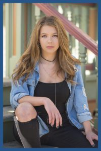 senior high school portrait